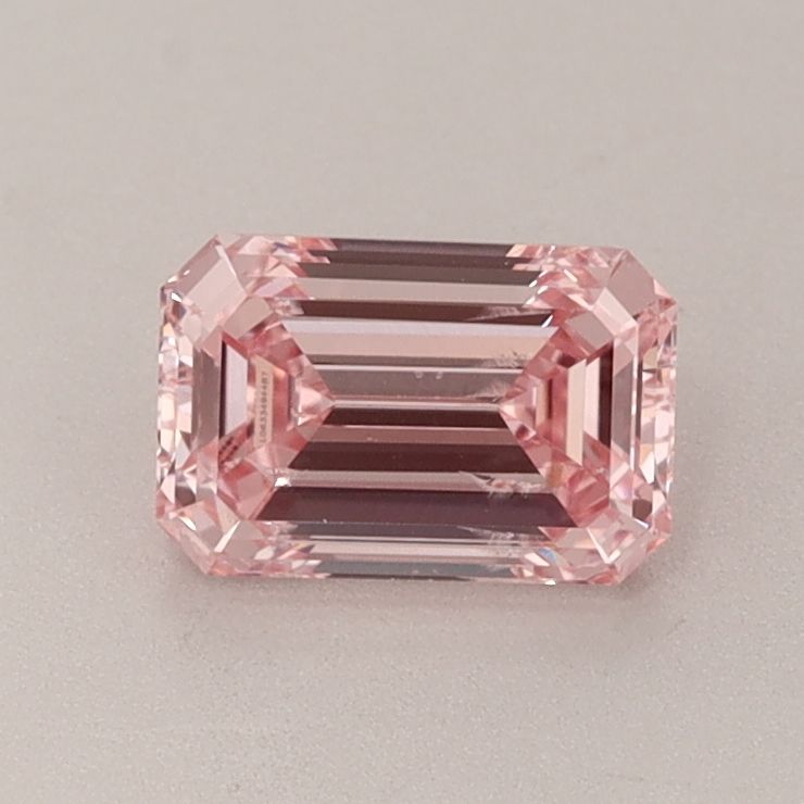 0.88 CT Fancy Intense Pink EMERALD