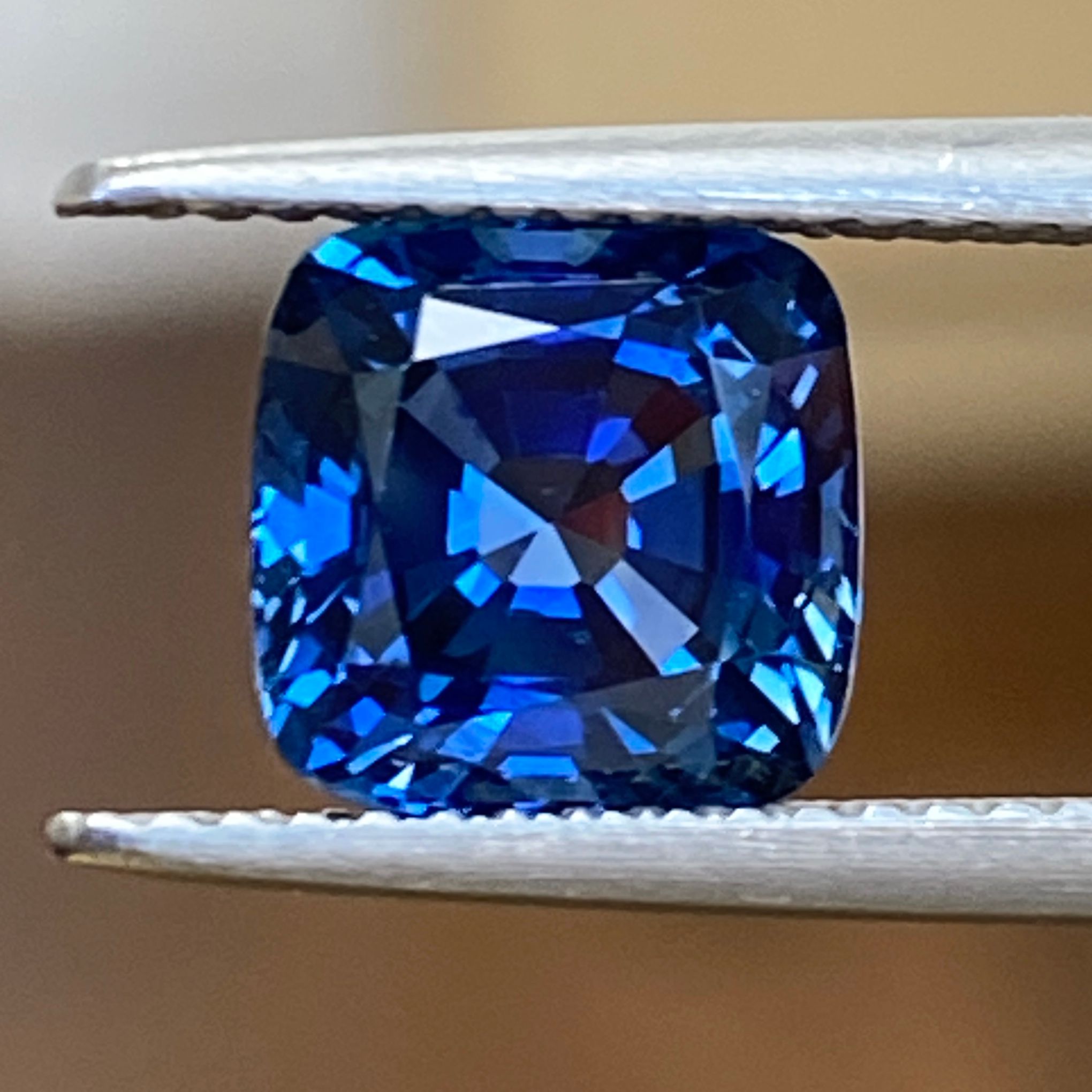 SAPPHIRE FACETED 3.15ct BLUE BLUE EC REST_OF_AFRICA HEATED