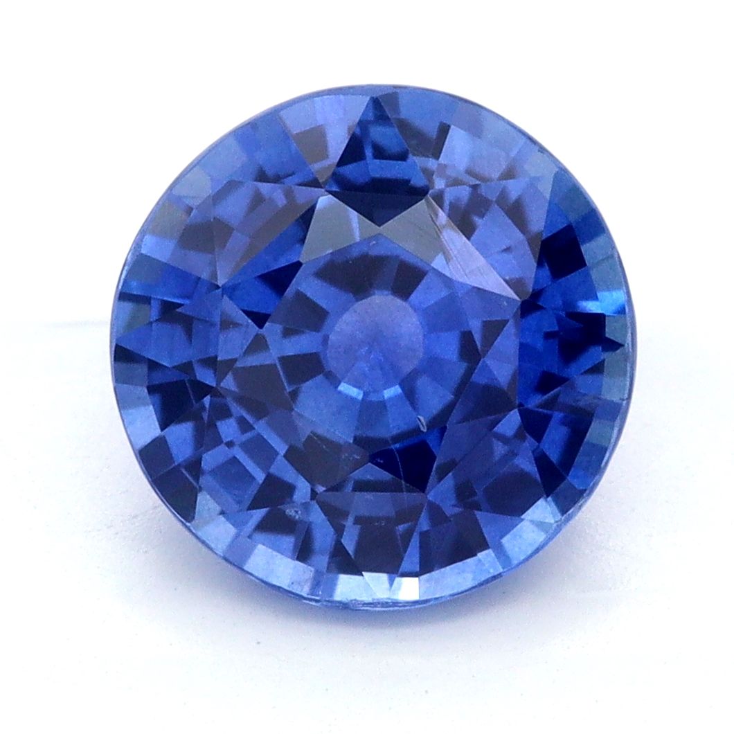 SAPPHIRE FACETED 2.12ct BLUE EC SRILANKA HEATED