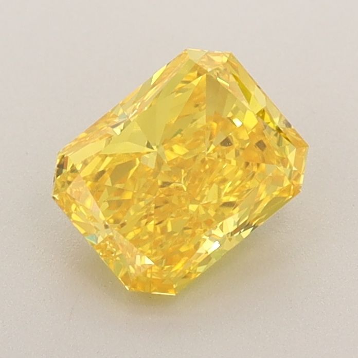 0.91 CT Fancy Vivid Yellow RADIANT