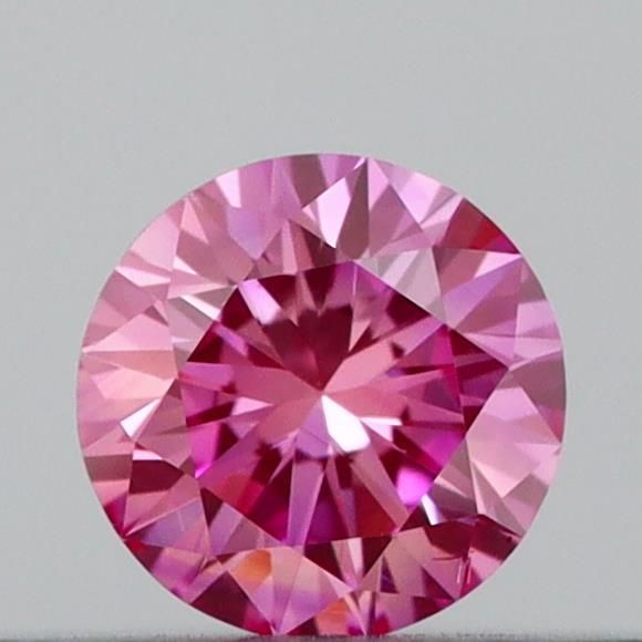 0.17 CT Fancy Vivid Pink ROUND