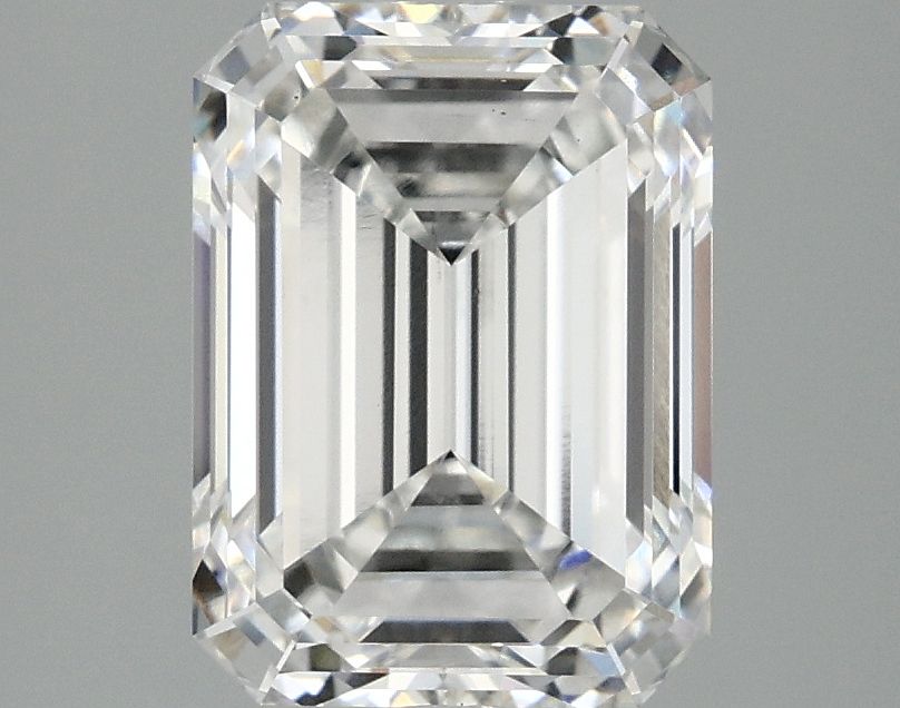 Diamant Émeraude 2.96 ct - Couleur E - Pureté VS1