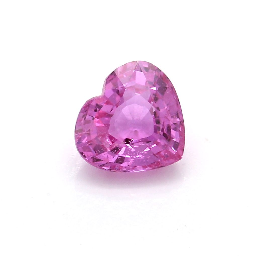 1.38 Carat Pink Heart Sapphire