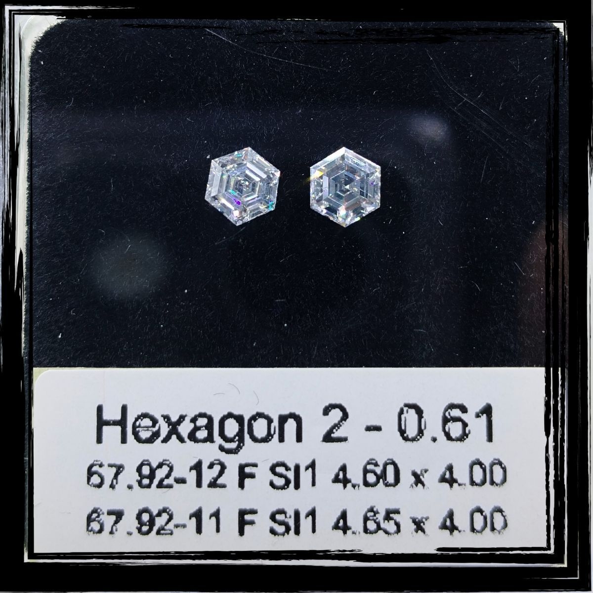 Prírodný diamant hexagonal,...