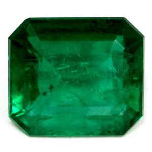 Szmaragd 1,84 ct, zielony, szlif szmaragdowy