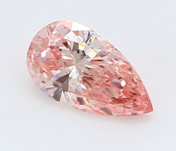 0.14 CT Fancy Vivid Pink PEAR