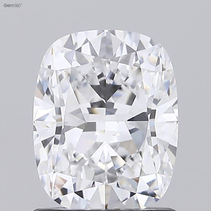 Diamant Coussin 1.23 ct - Couleur D - Pureté VS2