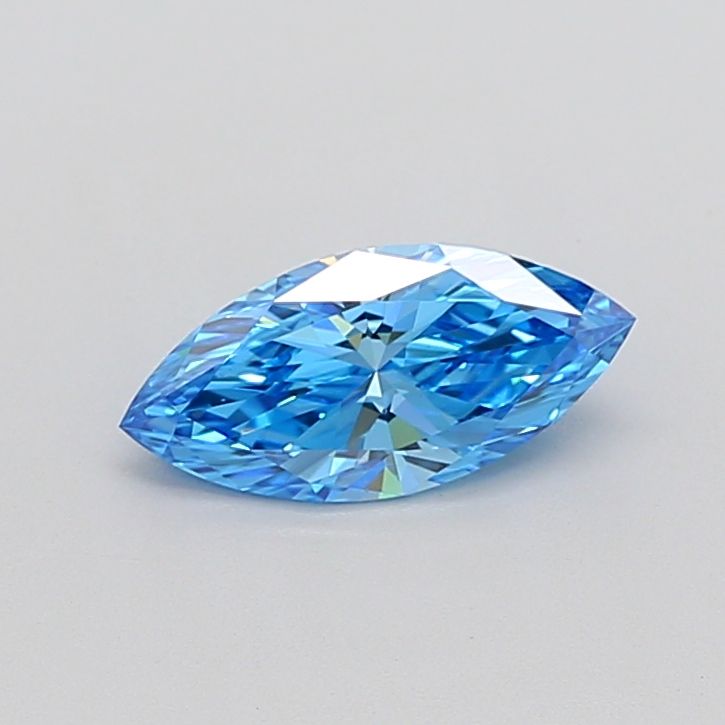 1.08 CT Fancy Vivid Blue MARQUISE