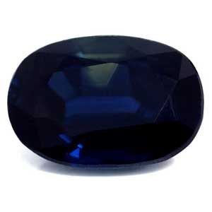 Szafir 2,26 ct, niebieski, szlif owalny