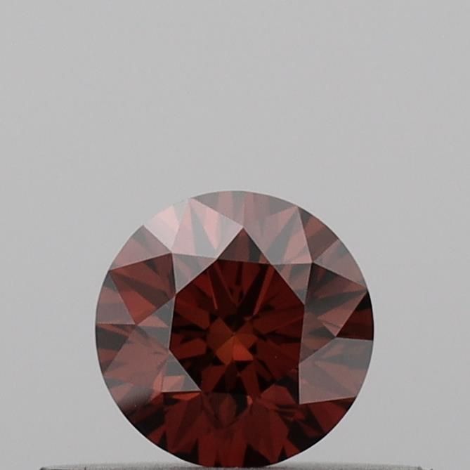 0.29 CT Fancy Vivid Orange ROUND