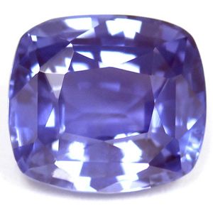 Szafir 3,22 ct, niebieski, szlif cushion