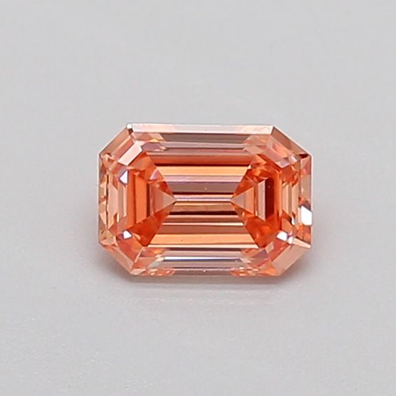 0.33 CT Fancy Vivid Orangey Brown EMERALD