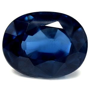 Szafir 1,88 ct, morski, szlif owalny