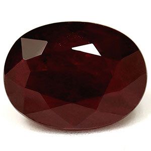 RUBY FACETED 2.03ct RED Deep Red SI REST_OF_AFRICA HEATED