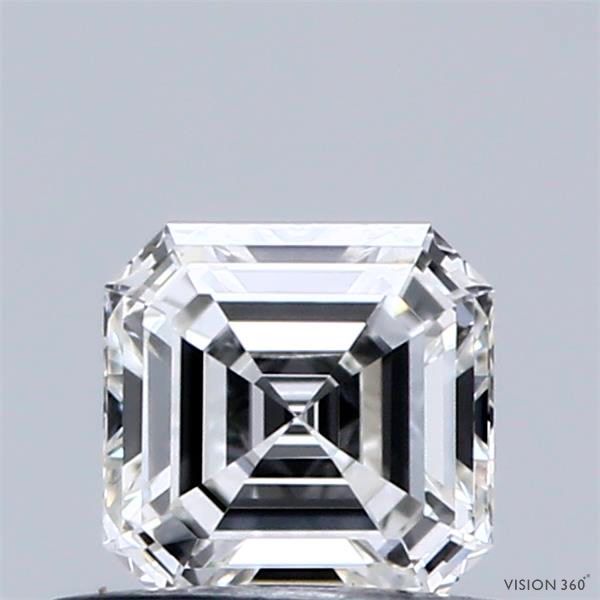 0.51 Carat G VVS1 Asscher Diamond