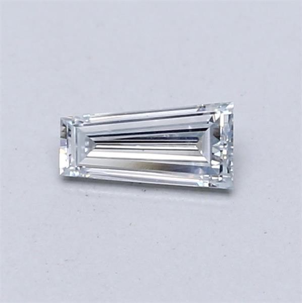 0.27 CT Light Blue TAPERED BAGUETTE