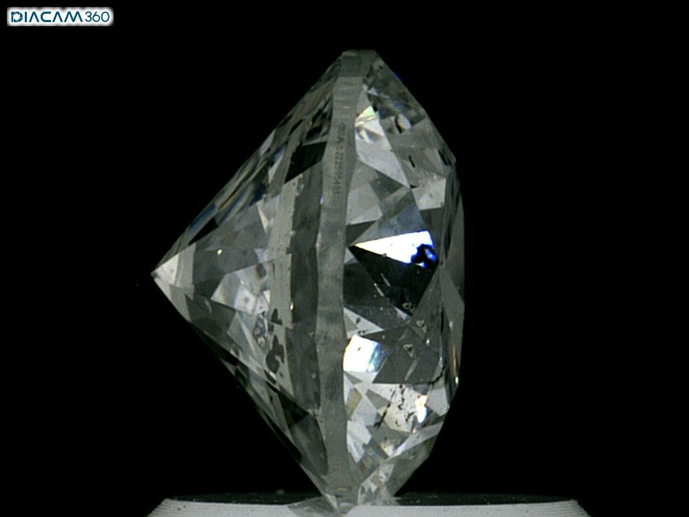 Prírodný diamant briolette,...