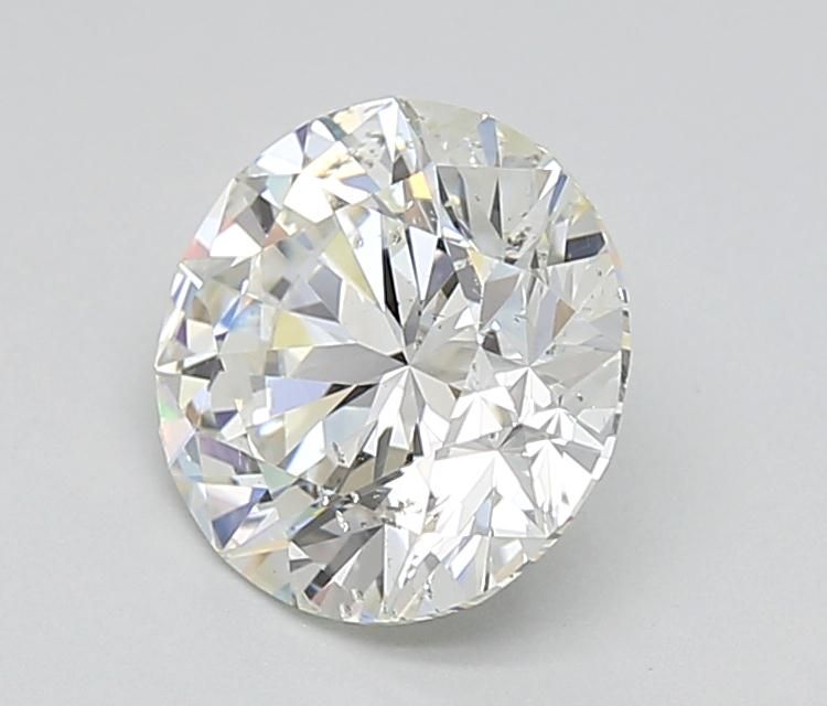 ROUND 2.51 Ct  H SI1 EX EX NON