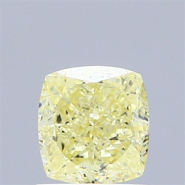 1.29-carat cushion diamond with null color, null cut, and VVS2 clarity.
