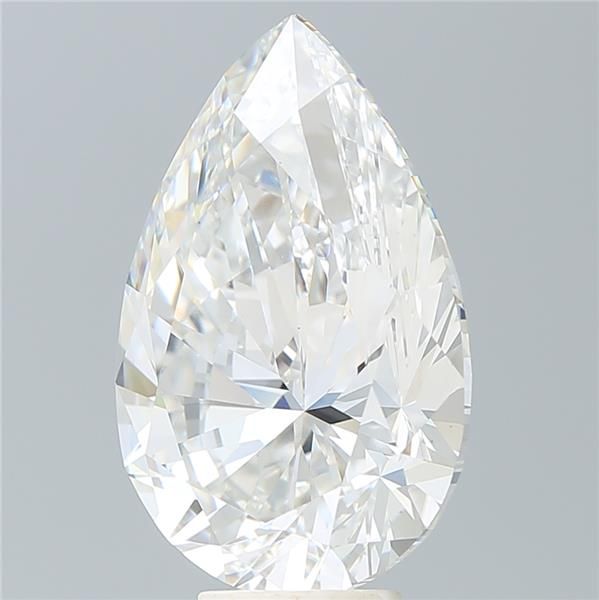 8.43 carat f VS1 EX Cut IGI pear diamond
