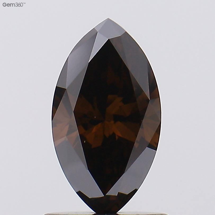 0.41 CT Fancy Deep Brown MARQUISE