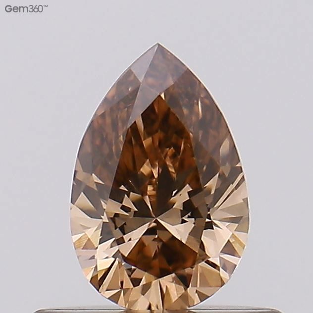 0.35 CT Fancy Brown PEAR