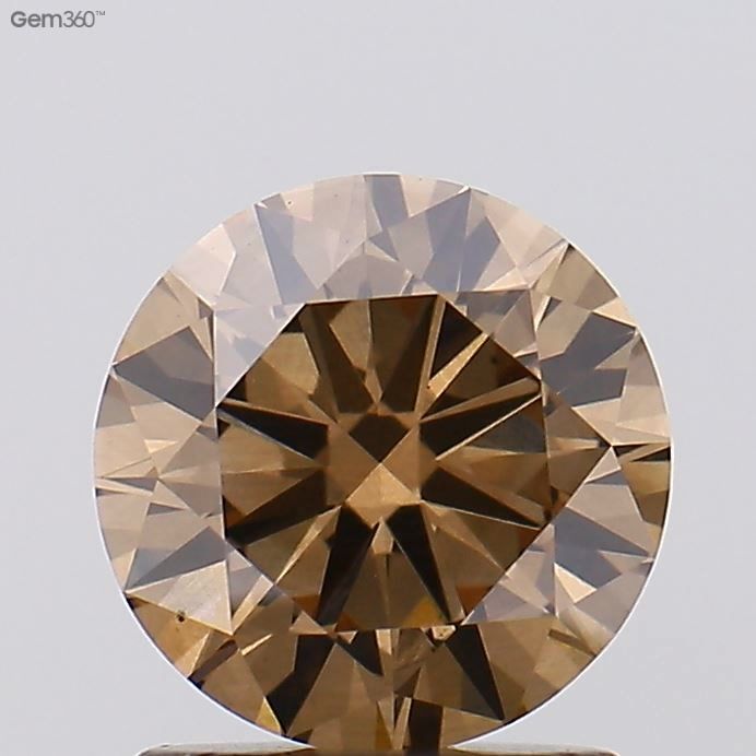 0.21 CT Fancy Brown ROUND