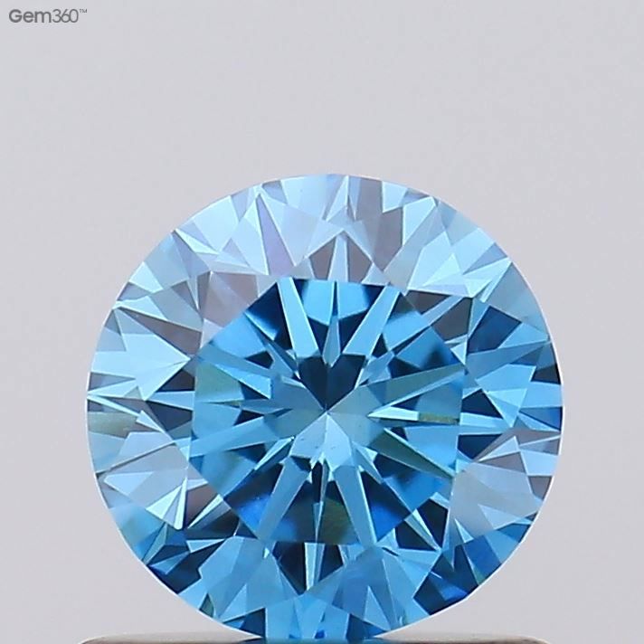 0.19 CT Fancy Vivid Blue ROUND