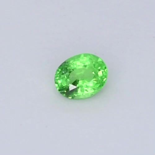 GARNET FACETED 1.1ct GREEN green SI KENYA NONE