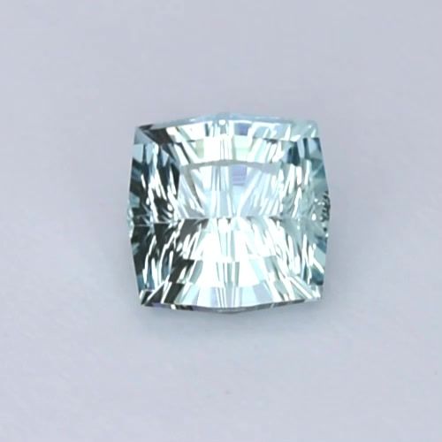 AQUAMARINE FANCY 4.26ct BLUE light greenish blue EC BRAZIL NONE