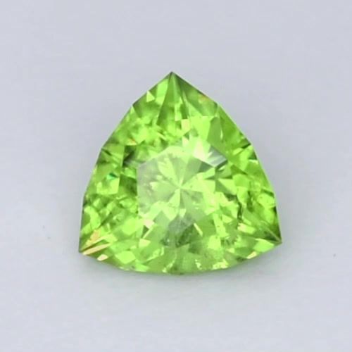 PERIDOT FACETED 4.51ct GREEN yellowish green SI PAKISTAN NONE