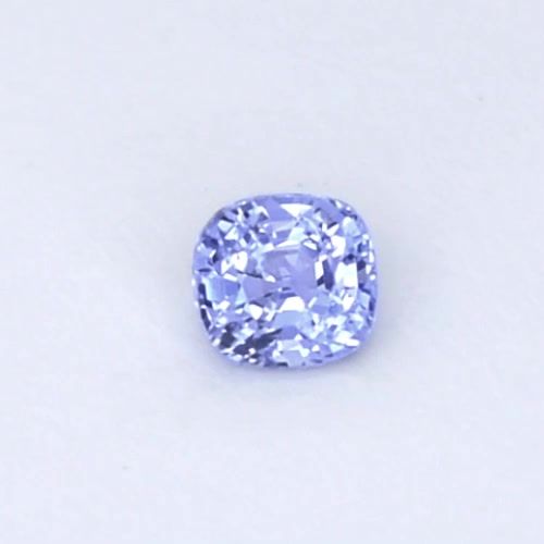 SAPPHIRE FACETED 1.7ct BLUE violetish blue EC SRILANKA NONE
