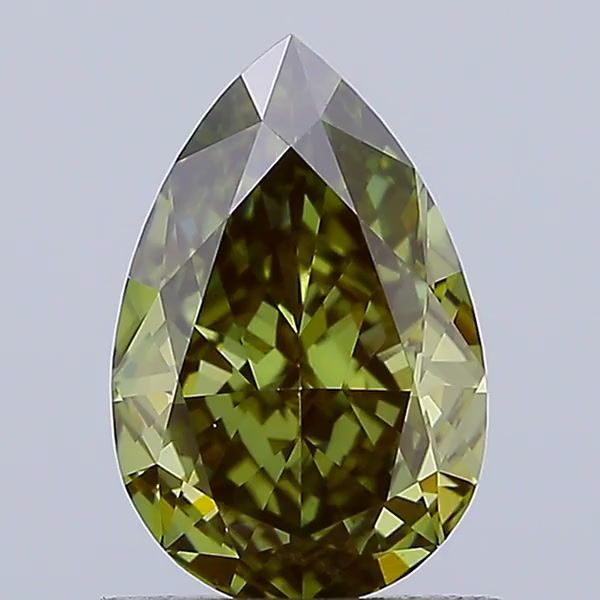 1.12 CT Fancy Deep Green PEAR
