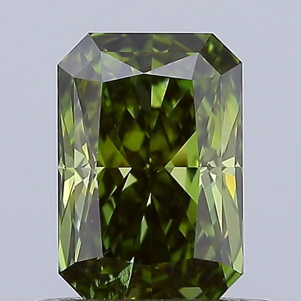1.0 CT Fancy Vivid Green RADIANT