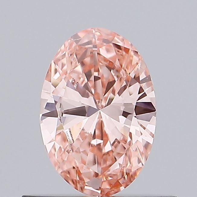 0.5 CT Fancy Vivid Pink OVAL