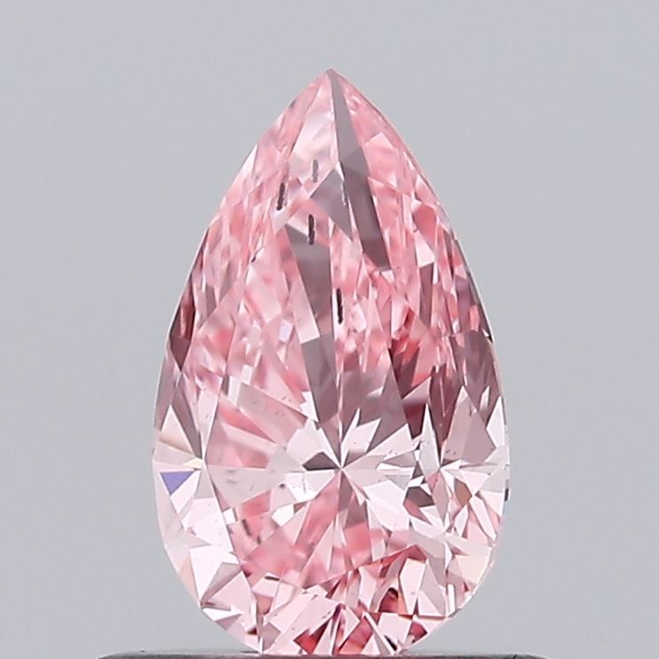 0.56 CT Fancy Intense Pink PEAR