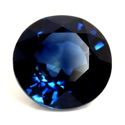SAPPHIRE FACETED 0.61ct BLUE Intense Blue EC MADAGASCAR NONE