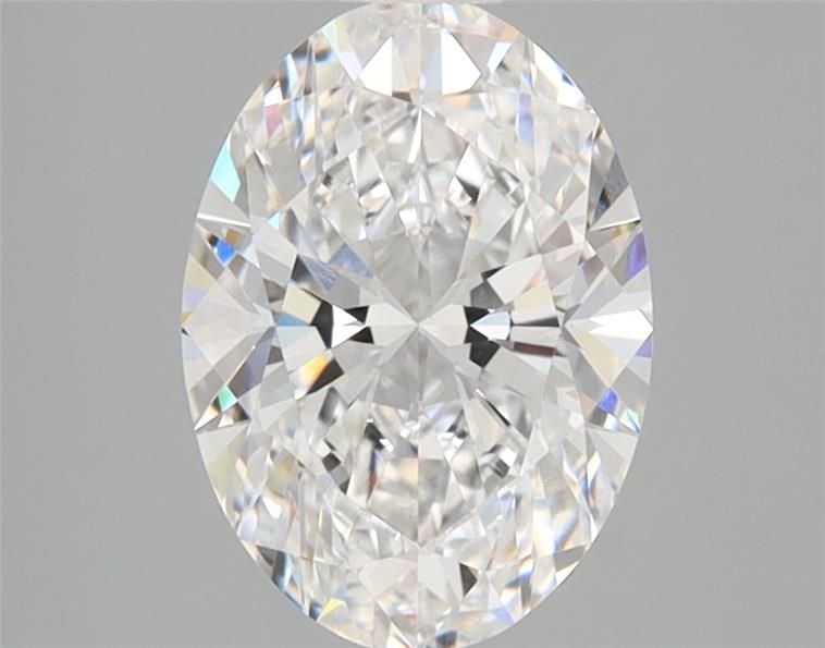 1.76-carat oval diamond with D color, null cut, and VS1 clarity.