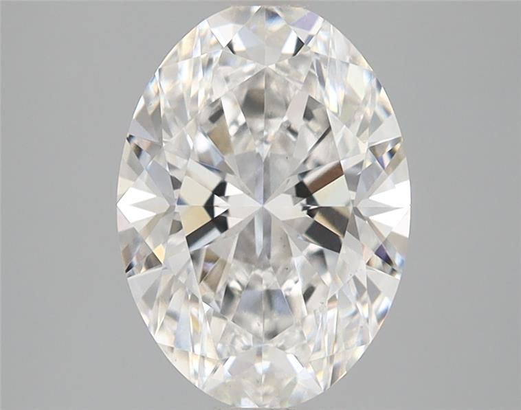 2.06-carat oval diamond with E color, null cut, and VS1 clarity.