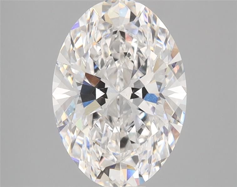 2.08-carat oval diamond with E color, null cut, and VS1 clarity.
