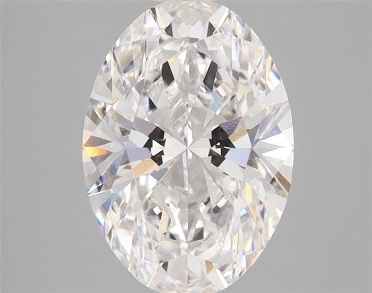 2.08-carat oval diamond with E color, null cut, and VS1 clarity.