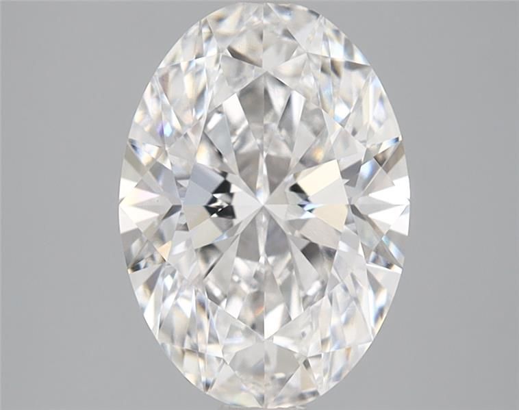 2.05-carat oval diamond with E color, null cut, and VS1 clarity.