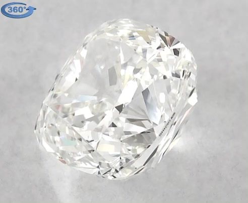 Prírodný diamant cushion,...