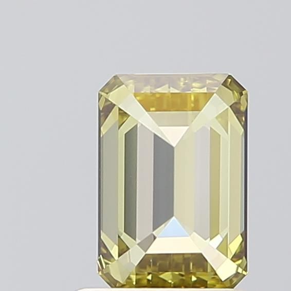 1.02 CT Fancy Intense Yellowish Green EMERALD