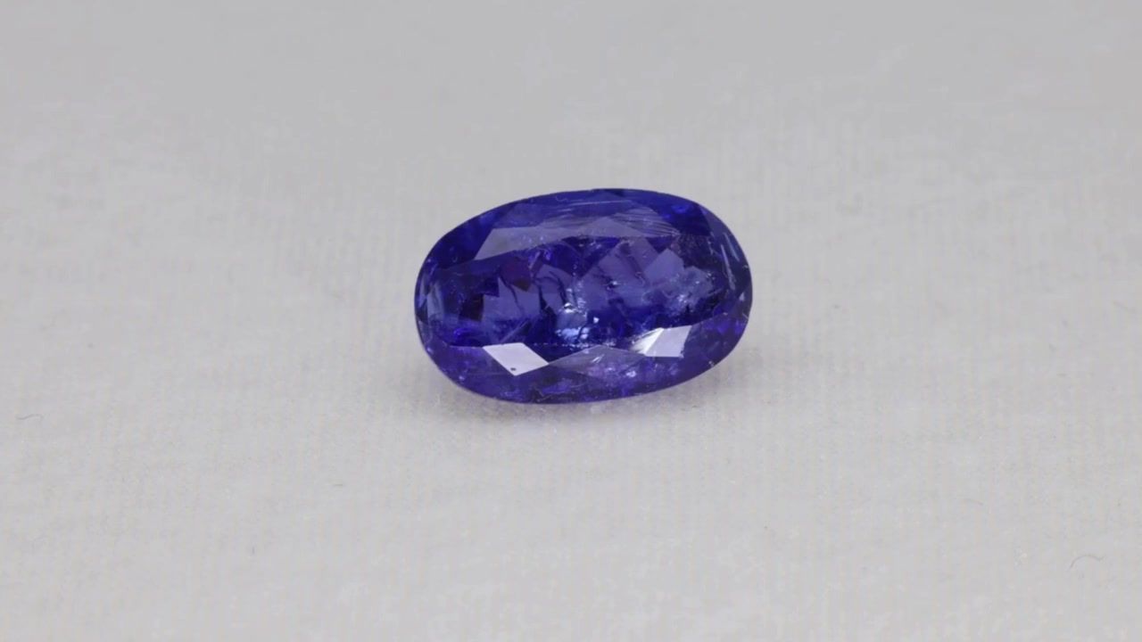 7.89 ct Oval tanzanite