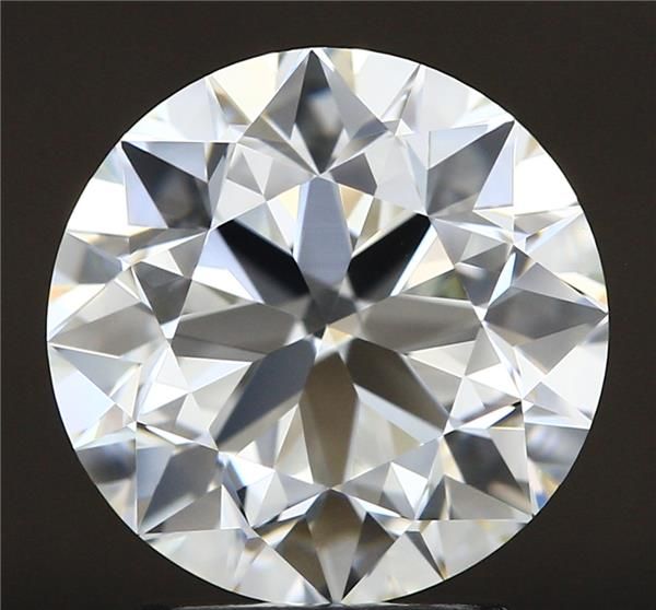 ROUND 2.24 Ct  J VVS2 EX EX FNT