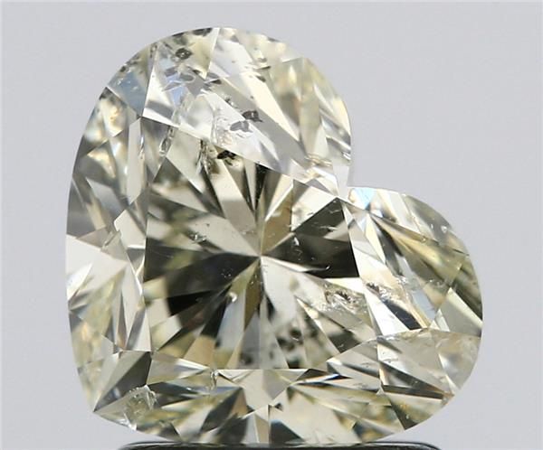 Prírodný diamant srdce,...