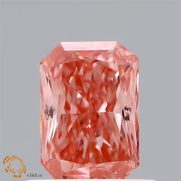 0.58 CT Fancy Vivid Pink RADIANT