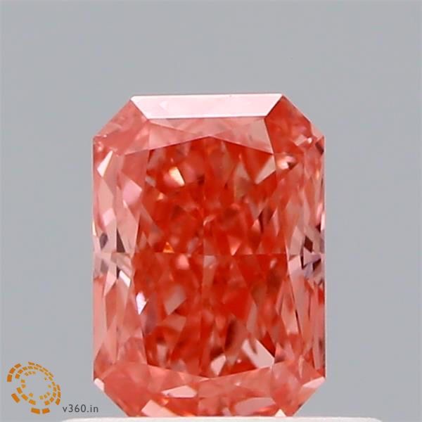 0.58 CT Fancy Vivid Pink RADIANT