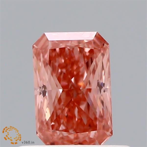 0.54 CT Fancy Vivid Pink RADIANT